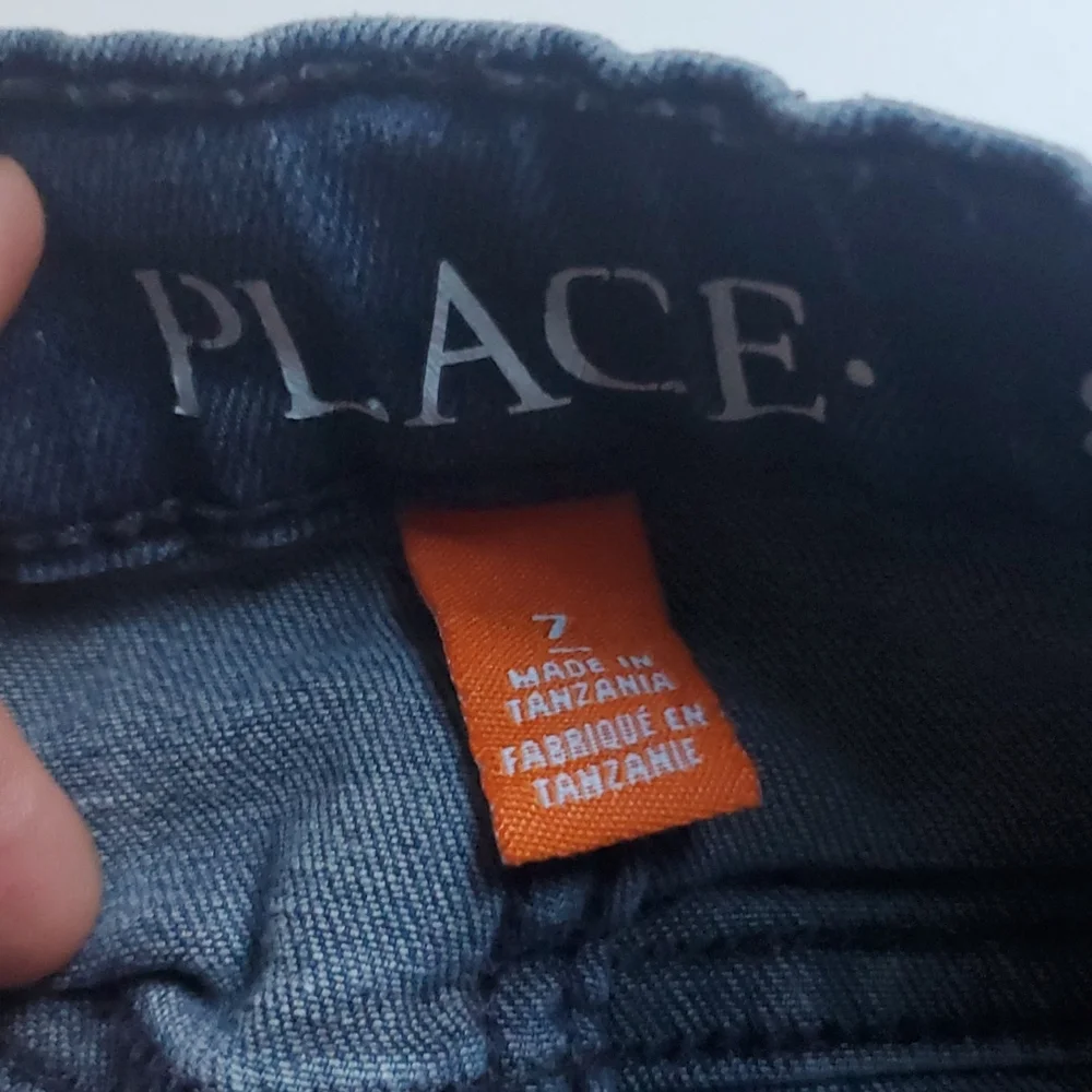 The Children's Place Blue Wash Straight Jeans-7